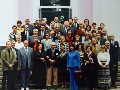 Учасники міжнародної конференції, присвяченої З.А. Ваксману – автору стрептоміцину (Вінниця, 2009)